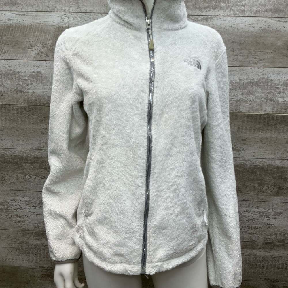 The North Face Osito Full Zip Fleece Jacket White Women's Size Small